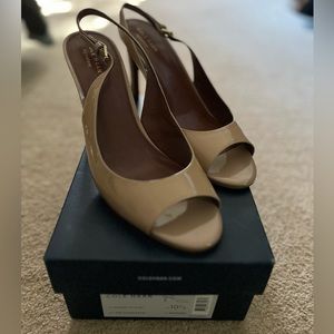 Cole Haan Juliana OT Sling Maple Sugar Patent Women’s Size 10 1/2